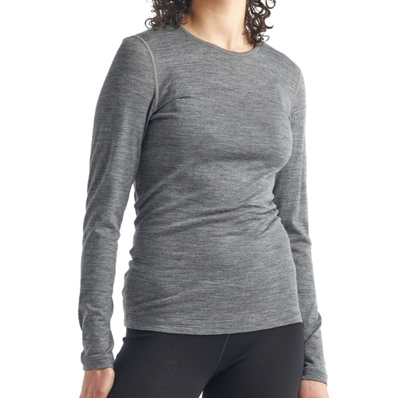 Icebreaker Tops - Icebreaker 100% Merino Wool Bodyfit 200 Long Sleeve Crewneck Thermal Size L